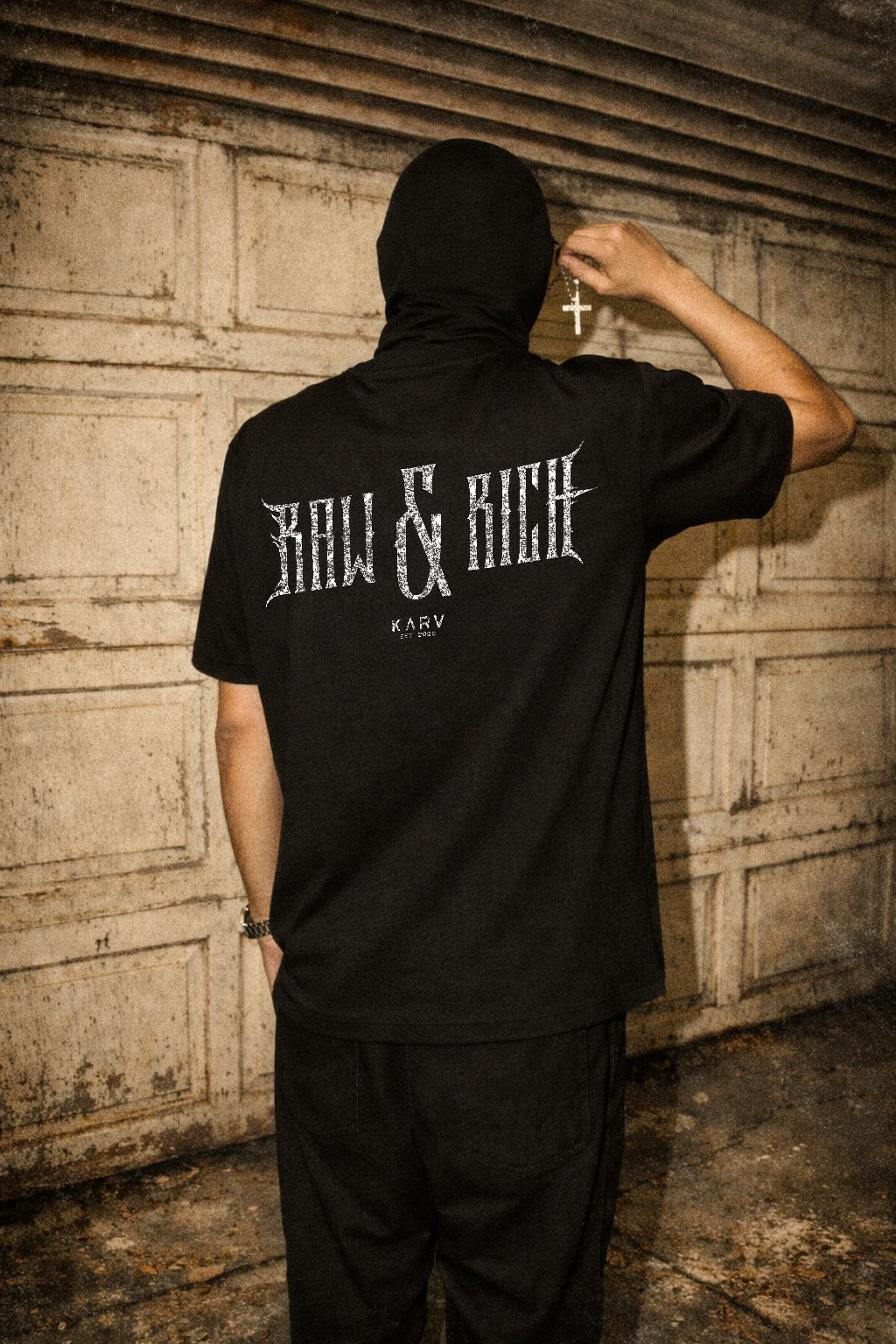 RAW & RICH™ Unisex Oversized AOP T-Shirt