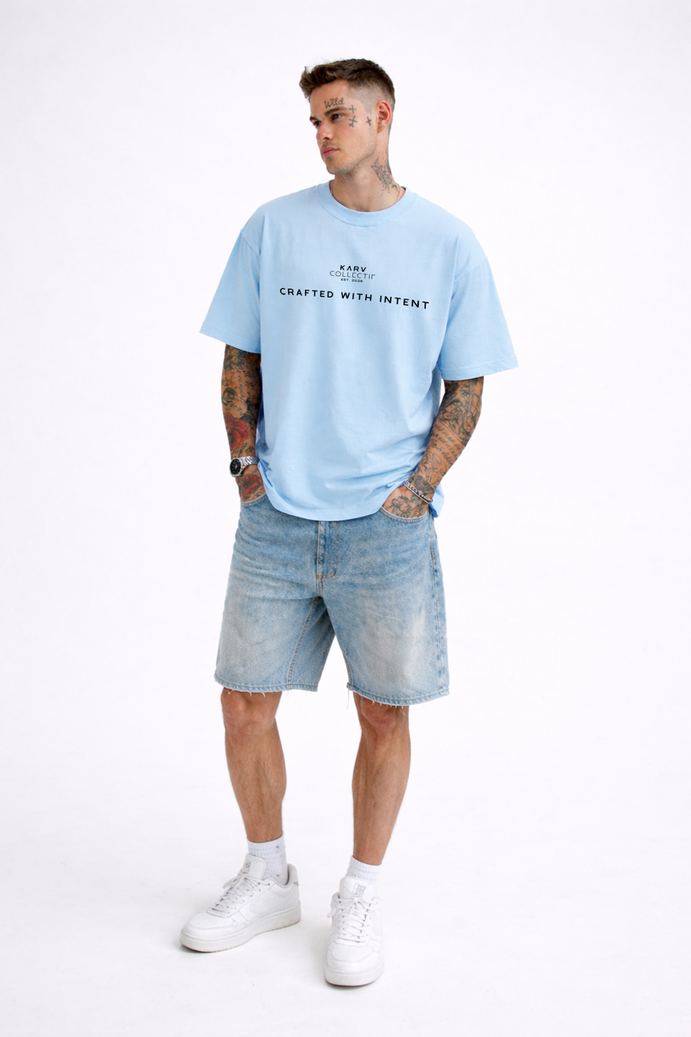 Crafted with intent Unisex Terry Oversized Tee