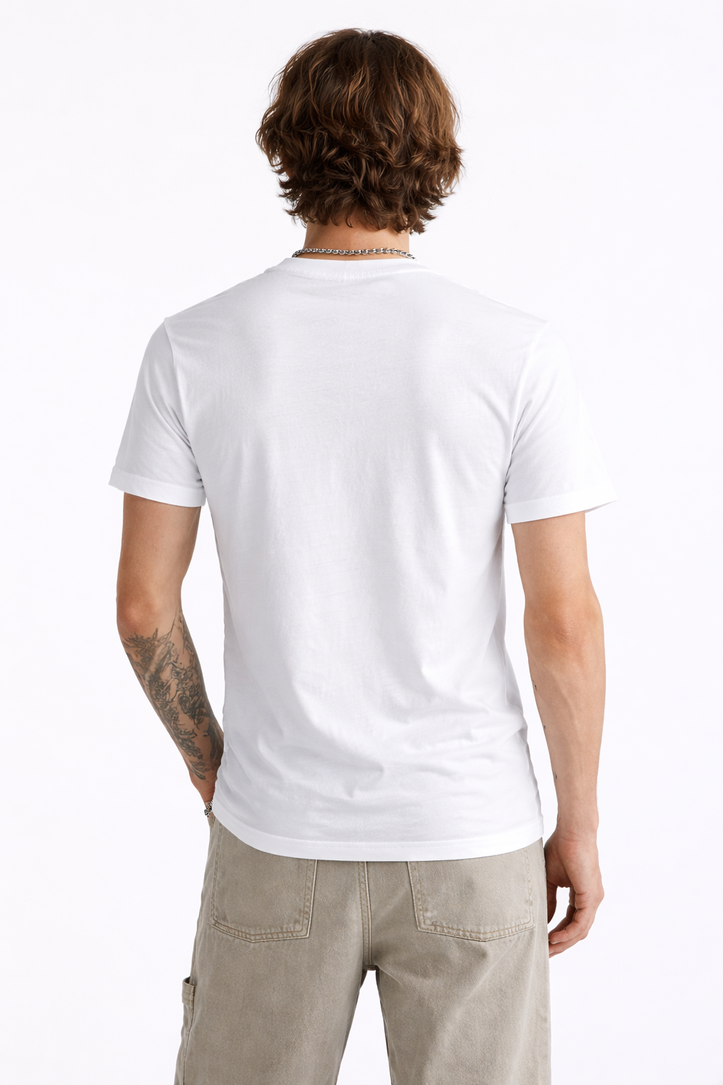 Karv Vintage | White Regular Fit T-shirt