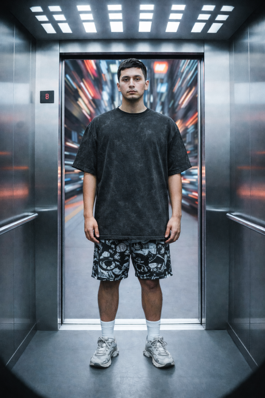 Soul of the Wild | Acidwash Oversized Tee