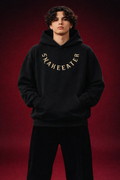 Snakeeater | Black Oversized Hoodie
