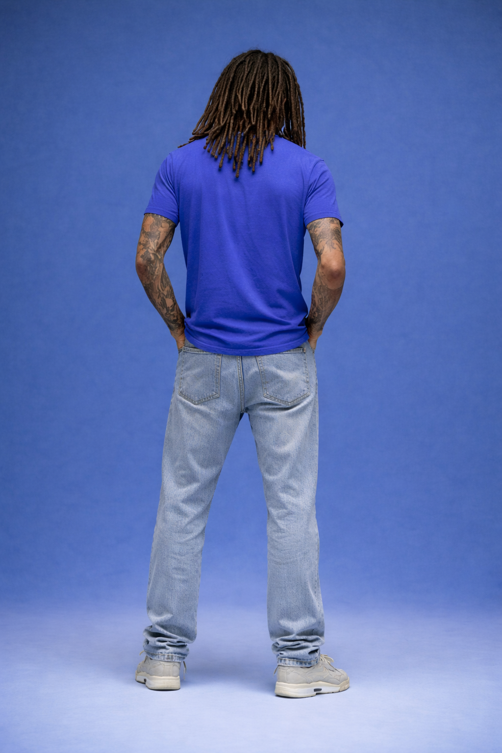 Biggest Enemy | Blue Regular Fit T-shirt