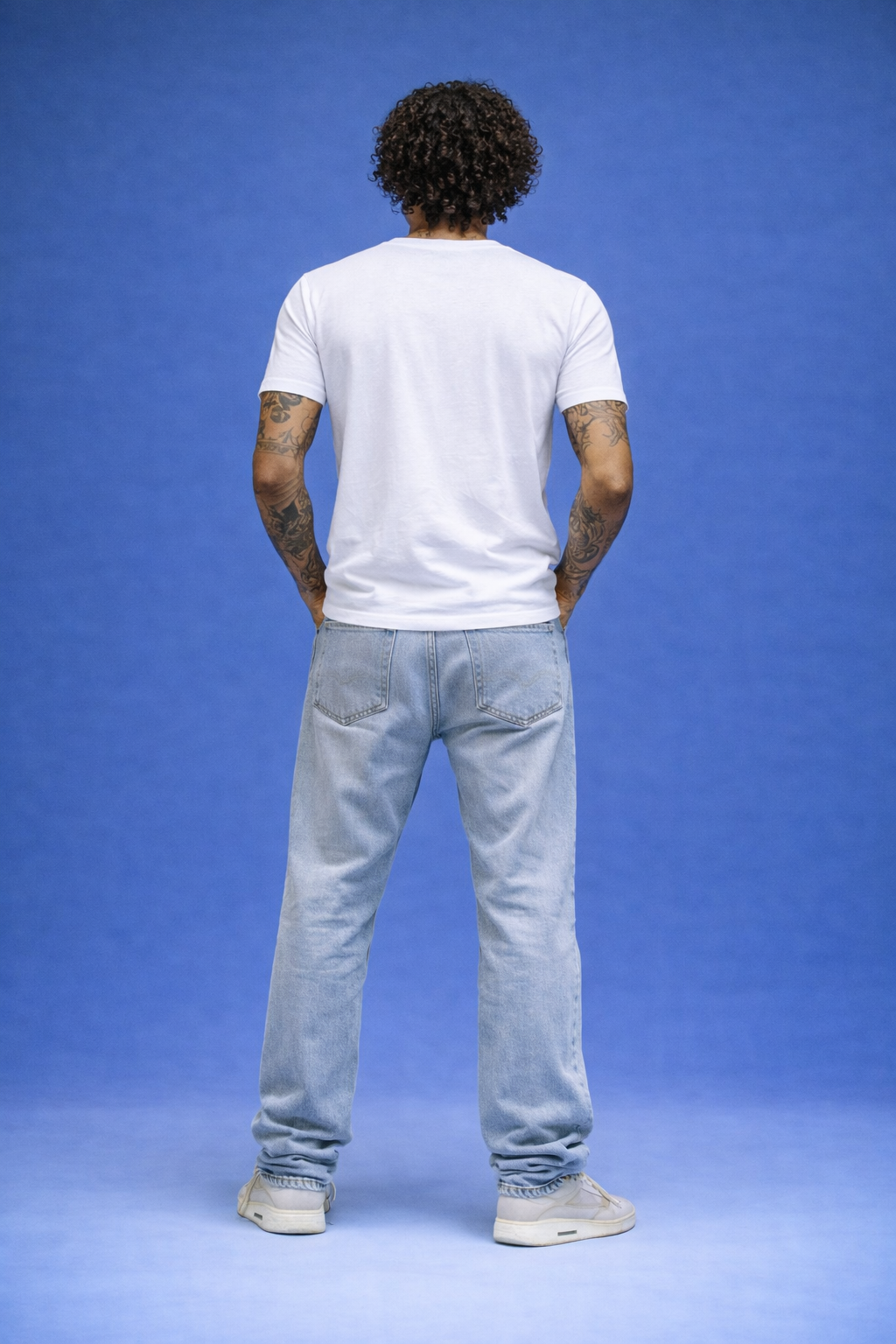 Biggest Enemy | White Regular Fit T-shirt