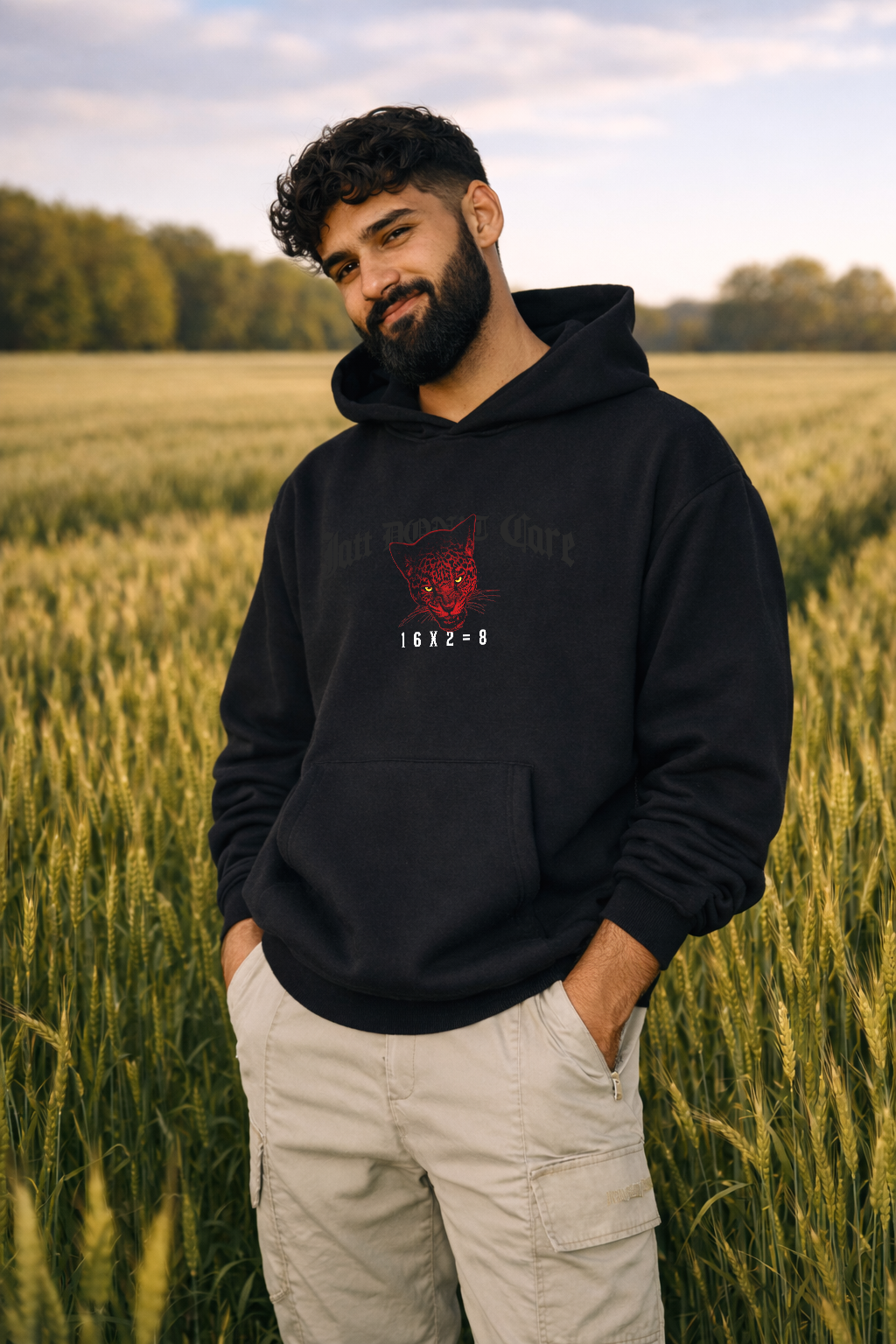 Jatt Don't Care Unisex Oversized Hoodie