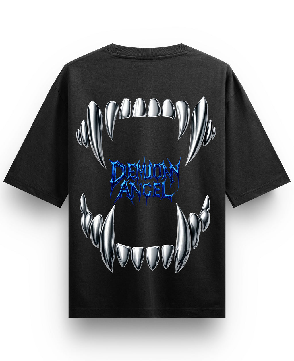 Black Oversized T-shirt Back Design