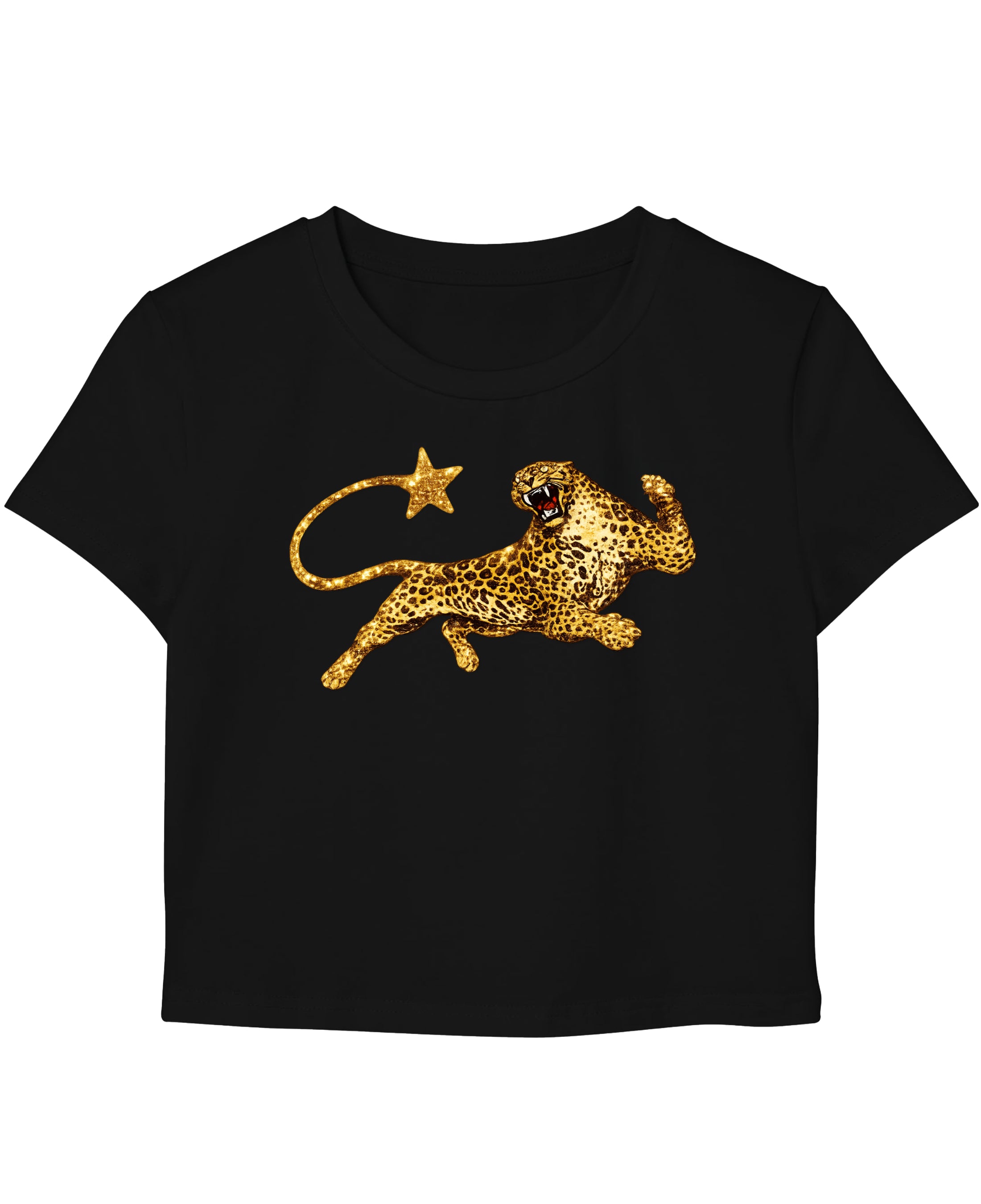 Black Baby Tee Front Design