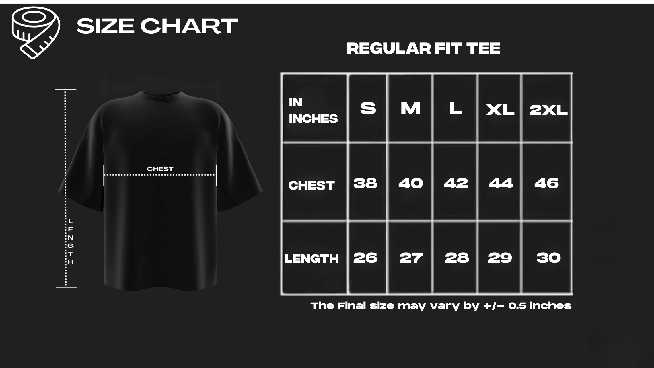 Biggest Enemy | Blue Regular Fit T-shirt